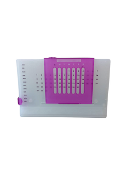 Purple perpetual calendar