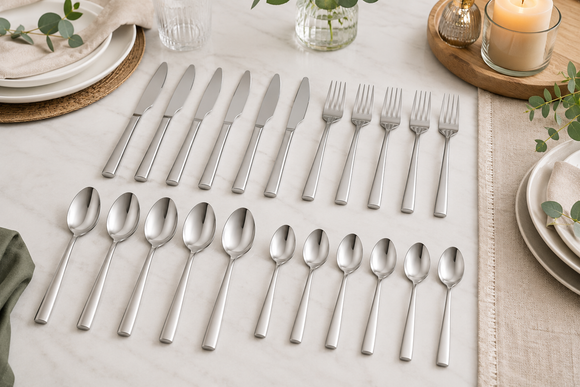 Stainless Steel Cutlery Set of 24