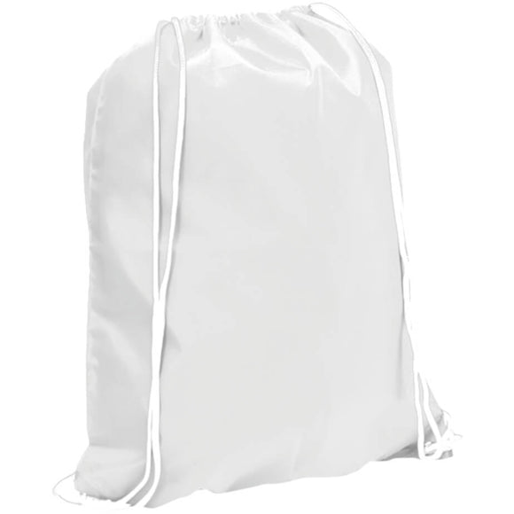 Classic Drawstring Polyester Backpack