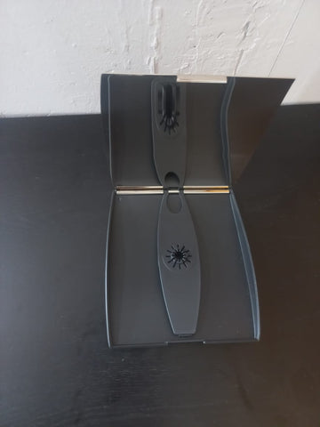 Silver double cd presentation case holder - 0