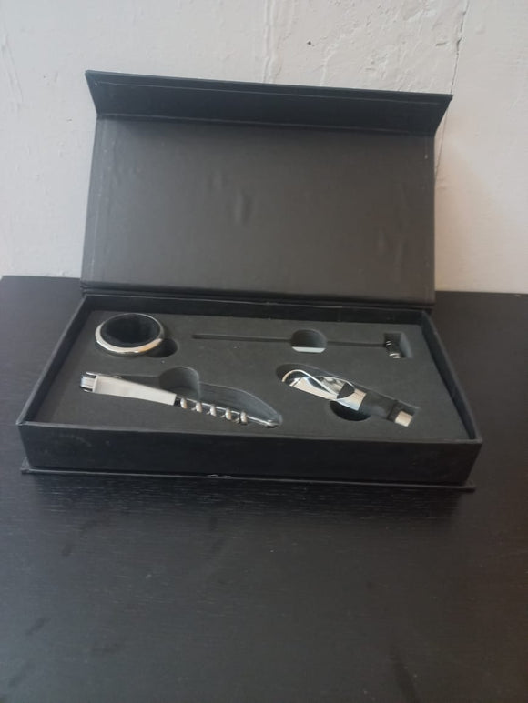 Stainless Steel 4 Piece Bar Set