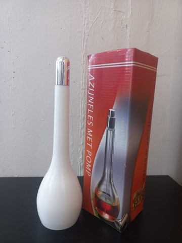 White acrylic oil sprayer 230ml - 0