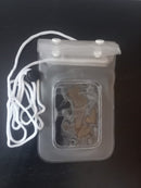 Clear PVC Waterproof Beach Bag with Cord-2