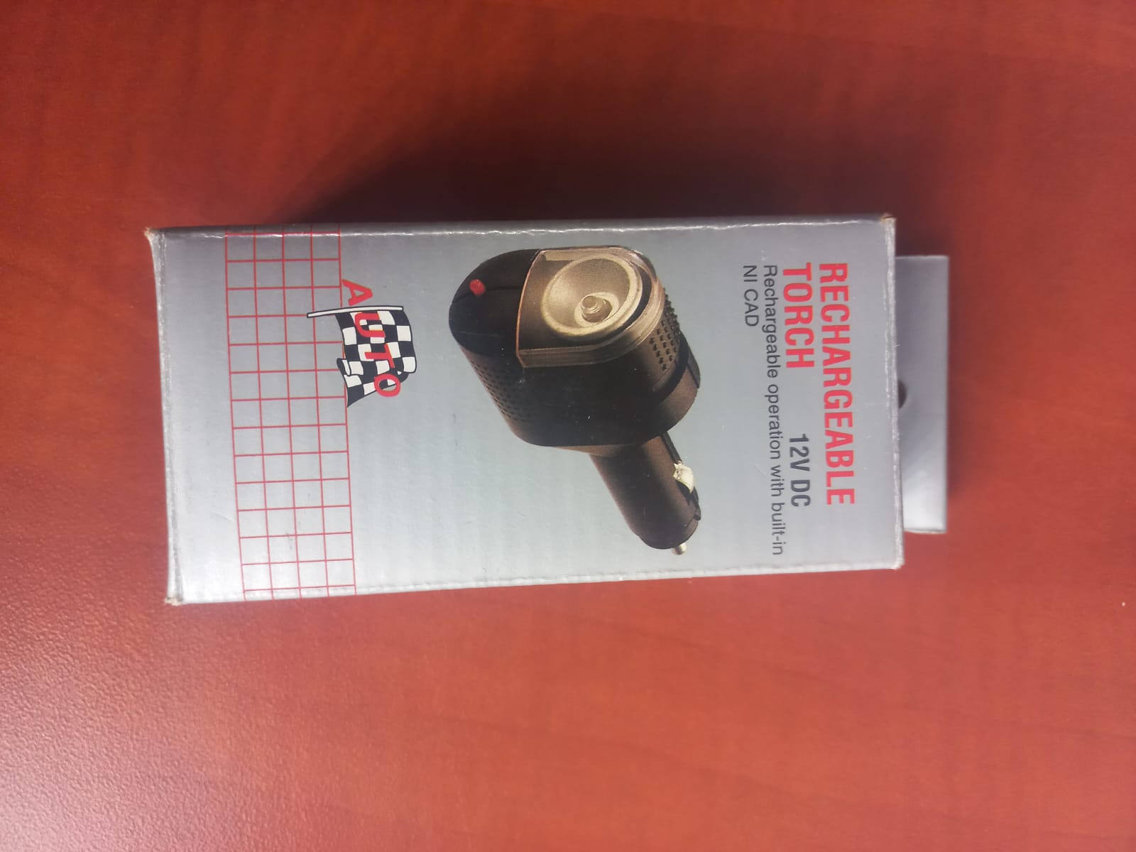 Auto rechargeable torch DC 12V socket | Presence