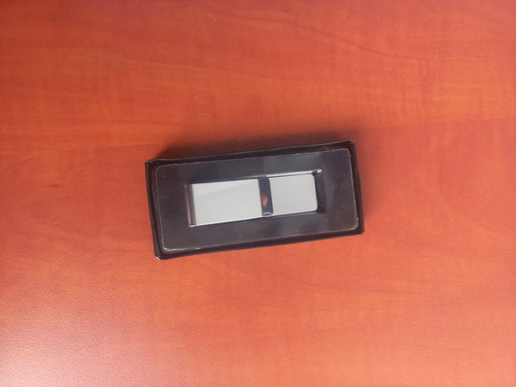 Silver Money clip 2x65x07cm