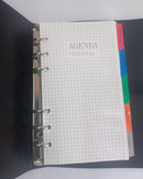 Silver A5 filofax-1