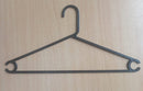 BLACK SLIMLINE PLASTIC TROUSER HANGER 10-2