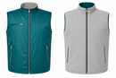 Reversible Nylon Body Warmer - Teal-1