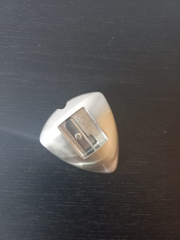 Nickel Satin Triangle Sharpener for Sharpening Excellence | Presence