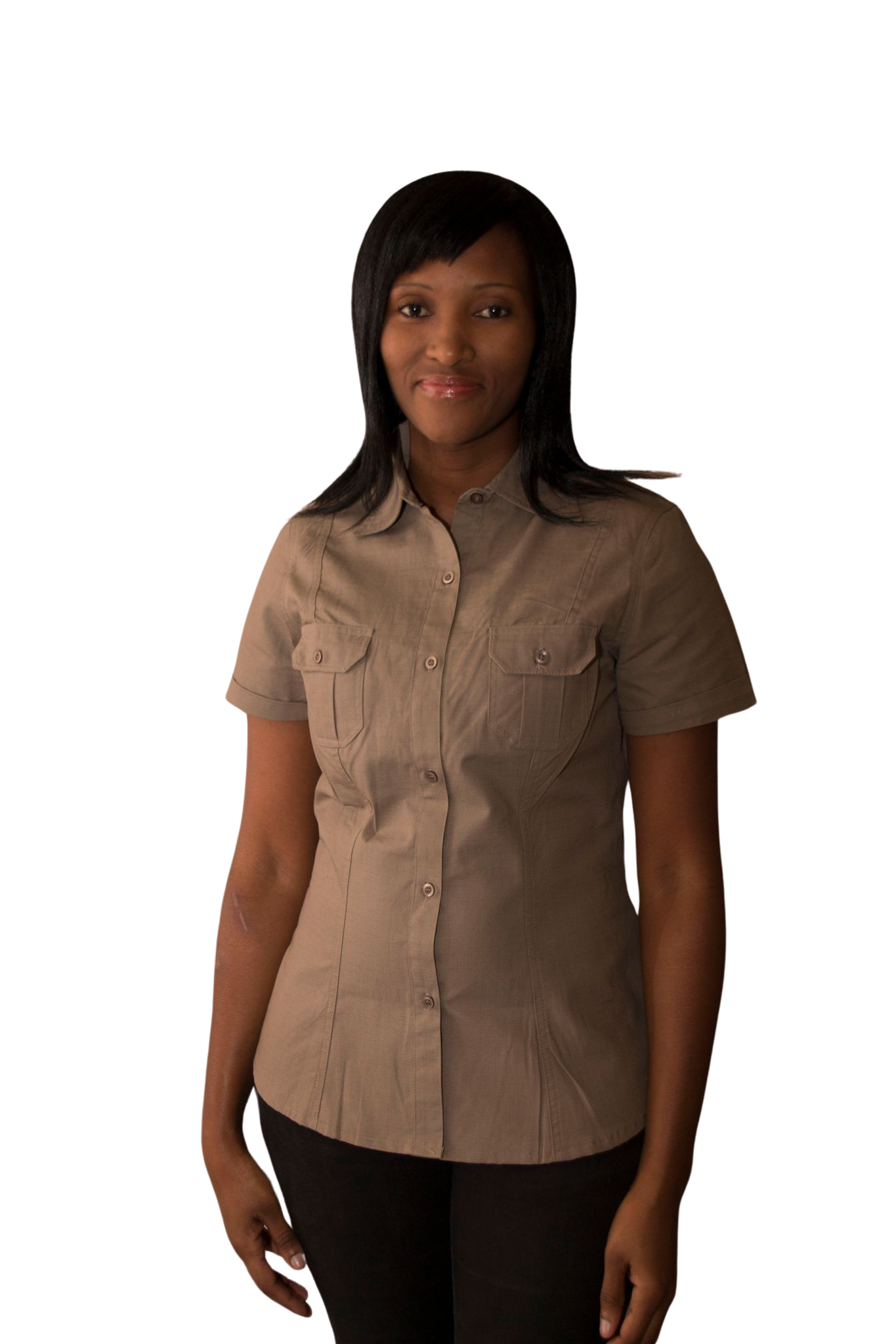 Ladies Safari Bush Shirts for Adventurous Style - Khaki - 0