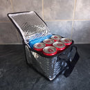 Insulated Lunch Cooler Bag with Black Trim - Portable Leak-Proof Soft Cooler Bag (large size)-2