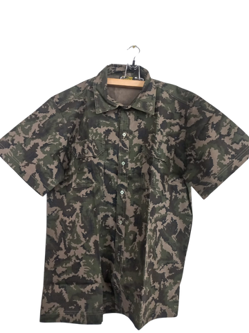 Men's Outdoor Camo Shirt: Durable, Breathable, and Versatile Apparel for Hunting, Camping, Hiking, and More!