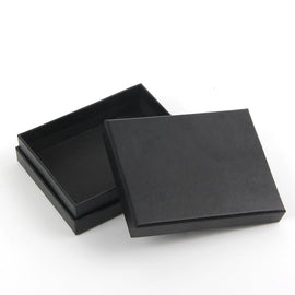 Thick Gift Box for Jewelry Gift Packaging, Bracelet Gift Case with Cotton Filled and Lids (medium) 6.5x6.5x1.5cm