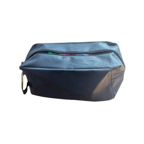 Dark grey men's toiletry bag