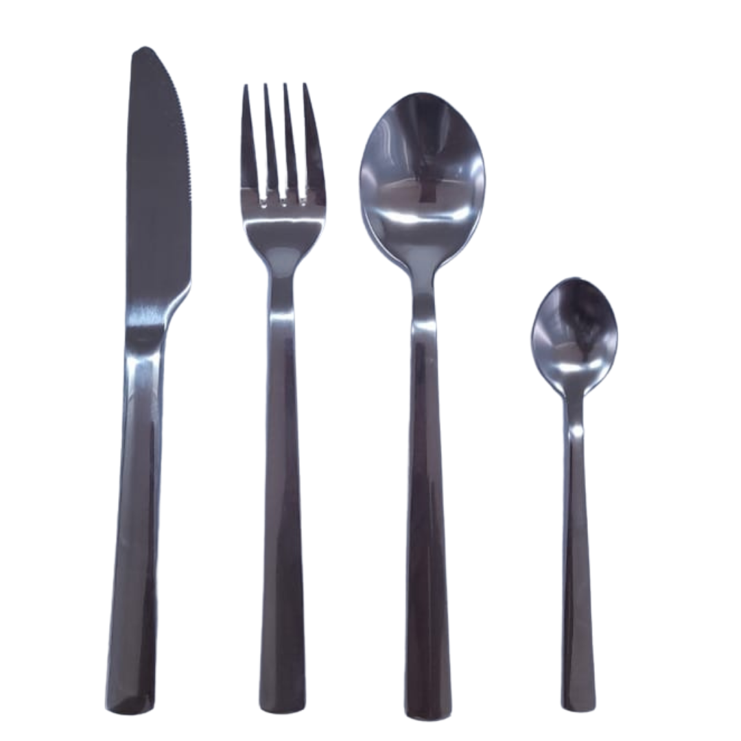 Stainless Steel Cutlery Set of 24 - 0