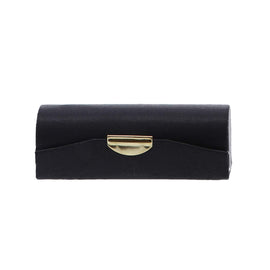 Black Satin Lipstick Case With Mirror