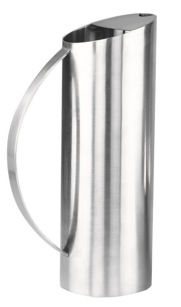 Stainless steel water jug mirror finish (26.5x8.5cm)