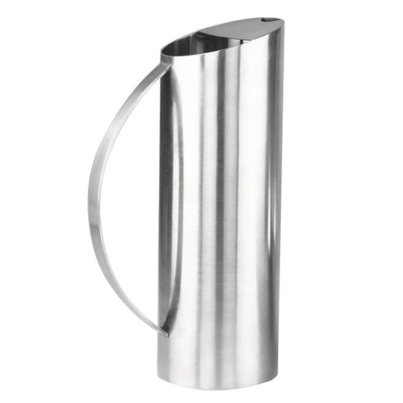 Stainless steel water jug mirror finish (26.5x8.5cm)