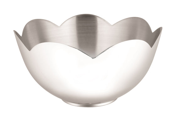 Stainless steel fruit basket 'lotus (24cm)