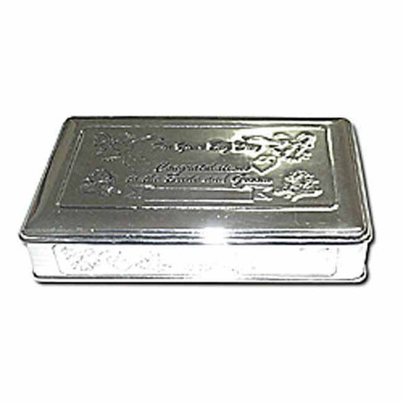 Silver wedding video box