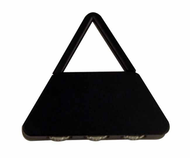 Black 'triangular' combination lock, Travel - Presence