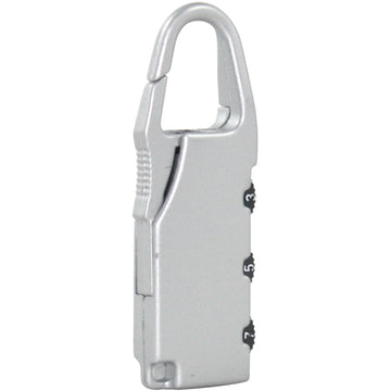 Silver combination lock