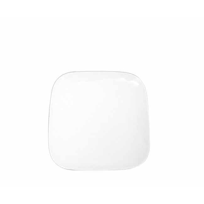White Fine Porcelain Square Side Plate - 0