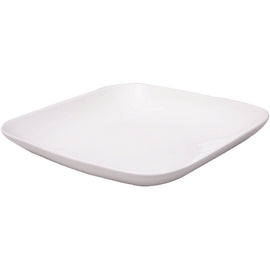 White Fine Porcelain Square Side Plate