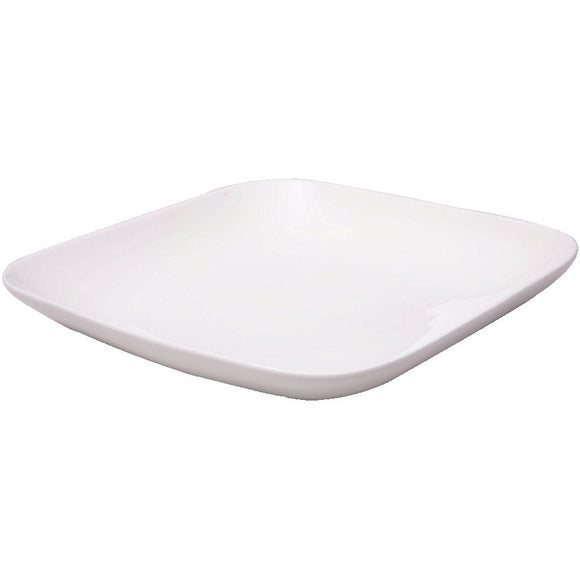 White Fine Porcelain Square Side Plate