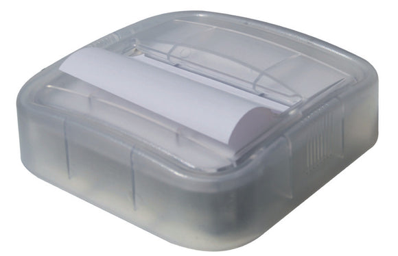 White frosted memo dispenser