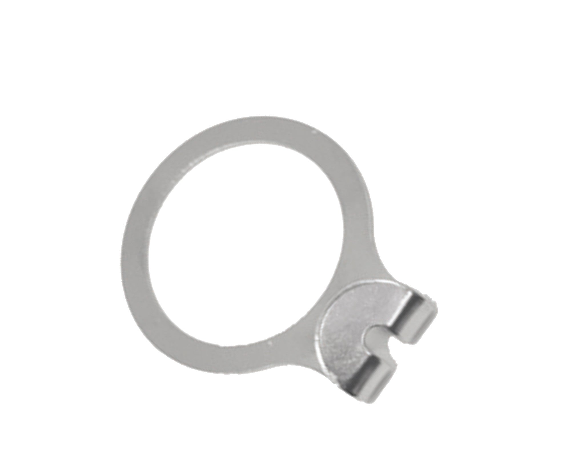 Silver Anti-theft hanger security ring