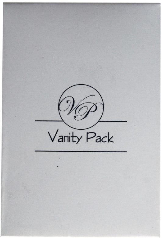 Matt white box with 1 color print 'vanity kit'