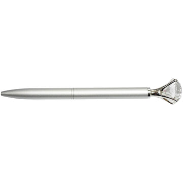 Crystal Ballpoint Pen Silver