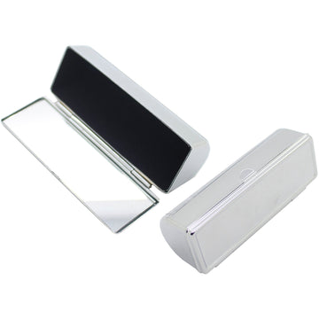 Metal Lipstick Case With Mirror