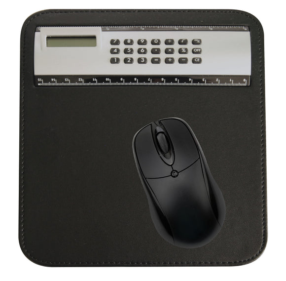 Mouse Pad with Ruler and Calculator