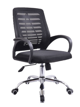 MEXICO MEDIUM BACK MESH OPERATOR CHAIR - BLACK