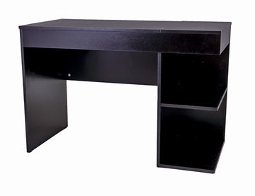 Study Desk with Dual Side Bookshelf and Stationery Top Box for Enhanced Organization and Efficiency