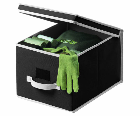 Grey non-woven storage case with handle (medium)