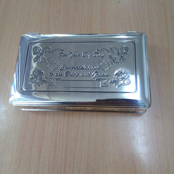 Silver wedding video box - 0