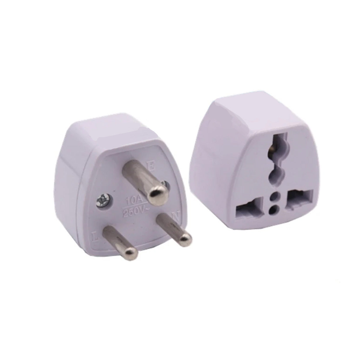 white travel adapter, white wall plug, international travel adaptor, multifunction adaptor